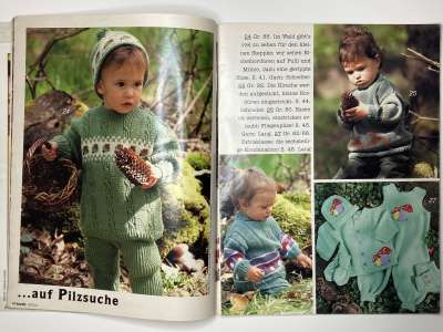 ���������� �������������� ���������� �11 ������� Burda Baby maschen herbst / winter ���� ������ �������  4/1993
