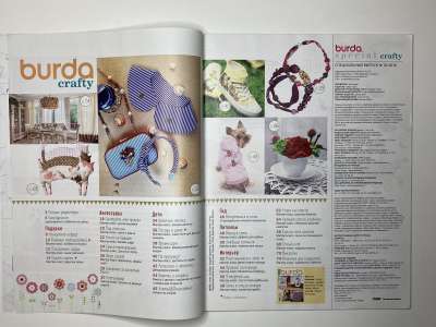 ���������� �������������� ���������� �2 ������� Burda Crafty 1/2016