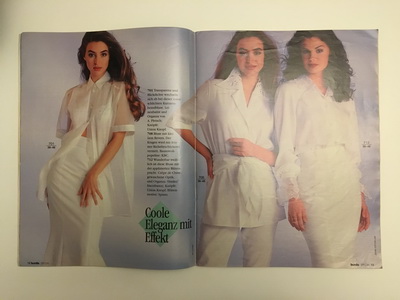 Фотография №1 журнала Burda. Блузки, юбки, брюки Весна-Лето 1994