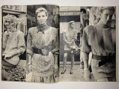 ���������� �6 ������� Modische maschen 4/1988