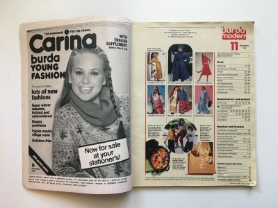 Фотография №1 журнала Burda 11/1980