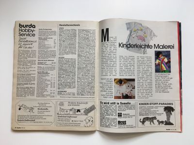  10  Burda Kleinkinder mode   - 1993
