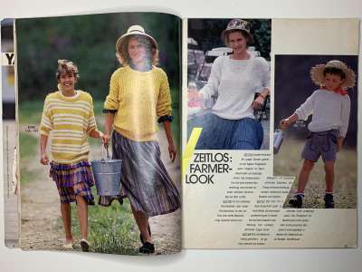 ���������� �������������� ���������� �18 ������� Burda ������� �����-���� 1988 E927