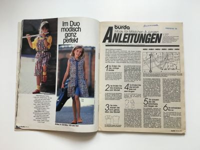  8  Burda Kleinkinder mode   - 1993