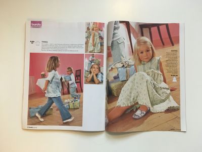 Фотография коллекционного экземпляра №20 журнала Burda Детская мода 1/2005