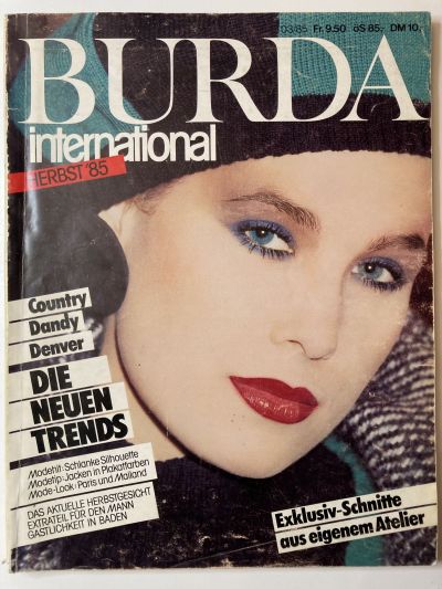    Burda International  Herbst 1985