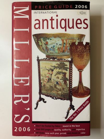 Фотография обложки журнала Miller`s Antiques price guide 2006