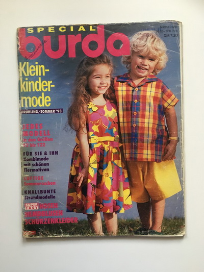    Burda Kleinkinder mode   - 1993