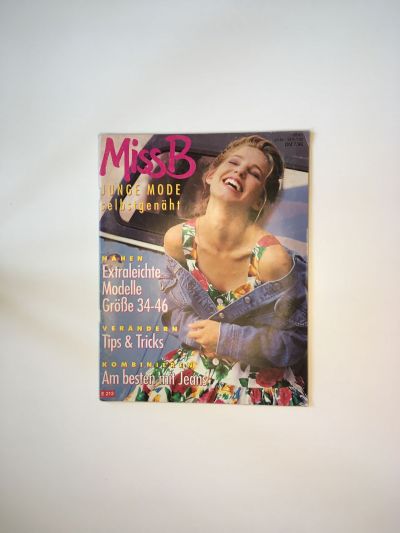 Фотография обложки журнала Burda. Miss B 1/1993