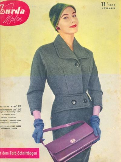 Фотография обложки журнала Burda 11/1955