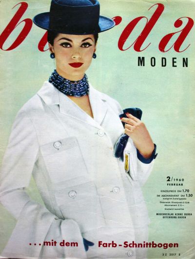 Фотография обложки журнала Burda 2/1960
