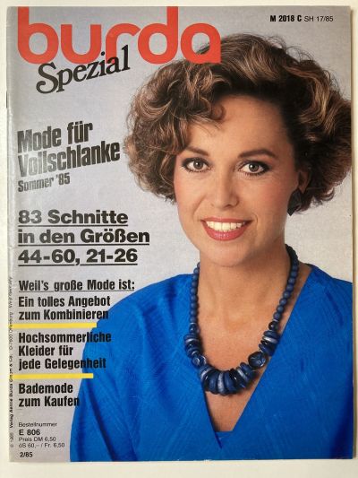    Burda Plus  1985 E806