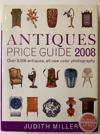 Фотография обложки журнала Miller`s Antiques price guide 2008