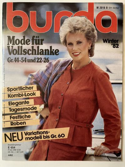    Burda Plus  1982 E654