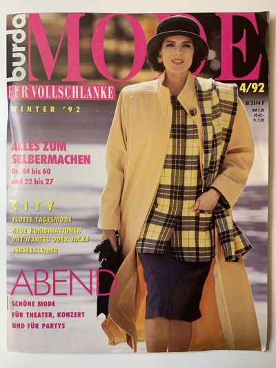    Burda Plus 4/1992