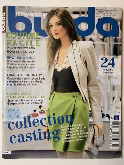 Фотография обложки журнала Burda Шить легко и быстро 1/2010