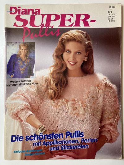 Фотография обложки журнала Diana super pullis 16/1990