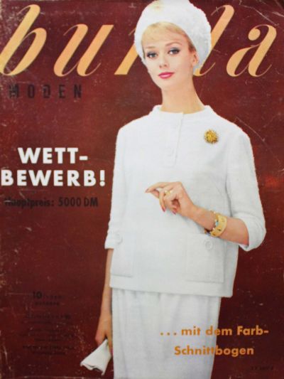 Фотография обложки журнала Burda 10/1960
